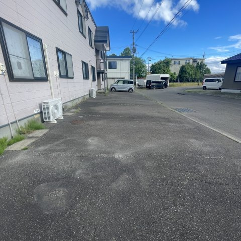 メモリー２１の駐車場