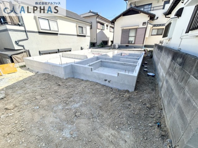 【外観】 | 明石市大久保町谷八木　新築戸建 | ■多目的に使える庭スペースがあります♪