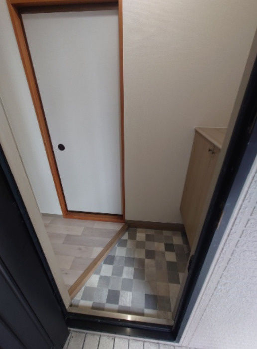 セリエ　B棟の玄関