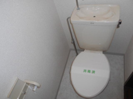 落ち着いたトイレです