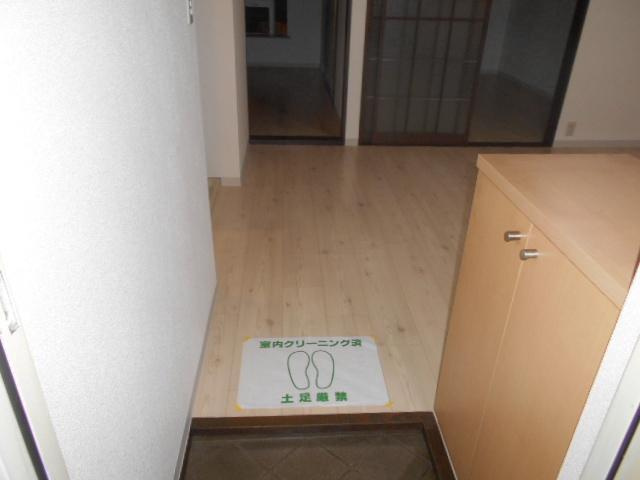 ゆったりとした玄関です