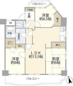 エスポア刈谷　　刈谷市の賃貸ならクラスホーム刈谷店の間取り