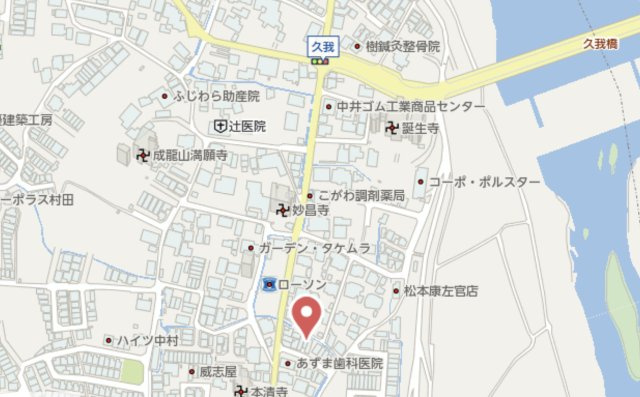 京都市伏見区久我御旅町　新築戸建の地図