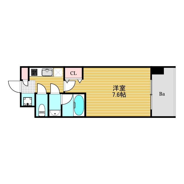 レジディア新大阪の間取り