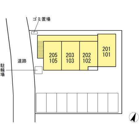【区画図】 | ラ　シャンブル