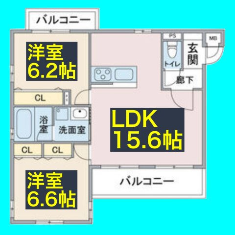 respectの間取り