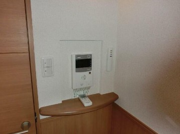【セキュリティ】 | ペアパレス鍋横 | モニター付きインターホンで防犯面も安心です！