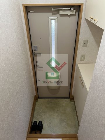 ウェーヴェルコートの玄関