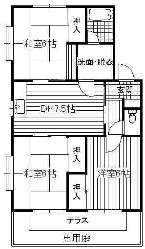 【間取り】 | 泉タウンA
