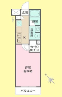 【間取り】 | ベルフェリーク西小山 | ベルフェリーク西小山　は三都市アース中延店へお任せください！　ご内覧可能なお部屋は物件現地お待ち合わせご案内可能です！