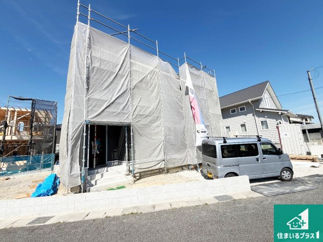 加西市北条町西高室　第6期　新築一戸建ての外観|現在建築中！落ち着いた街並みで新生活を始めることが出来そう！周辺の物件も併せてご紹介させて頂きます！