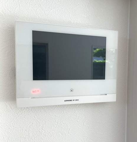 高取南2丁目カーサヴェルディ新築一戸建ての防犯設備|モニター付きインターホンです