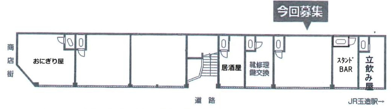 大阪市天王寺区玉造元町の店舗事務所