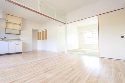 【居間・リビング】 | ビレッジハウス学文路1号棟 | ビレッジハウスの同一物件・同一タイプの間取りの写真です