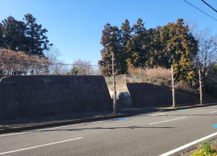 厚木市飯山　売地の外観