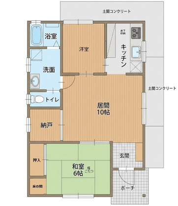 【間取り】 | いずみ台　戸建