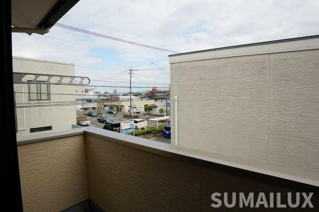 熊本市中央区渡鹿１丁目のアパートの展望