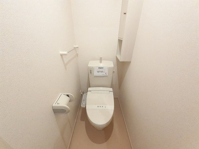 サンデリアーナⅡ　Ｂのトイレ|トイレもきれいです