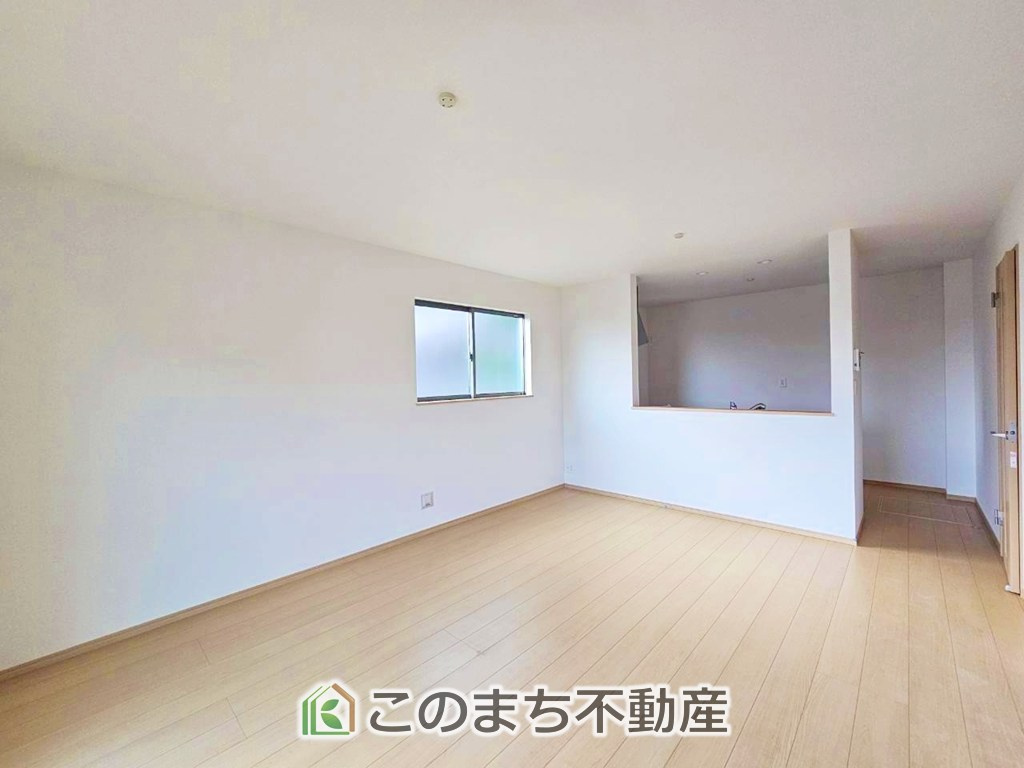 ハートフルタウン宇都宮市鶴田町2488番のキッチン|南向きのリビングは一日中太陽の光が射し込みます♪家族が集まる空間は、自然と笑顔が溢れます。