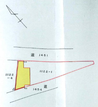 飯塚市中の店舗事務所の間取り
