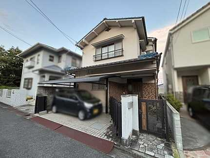 己斐上3丁目中古物件の前面道路含む現地写真