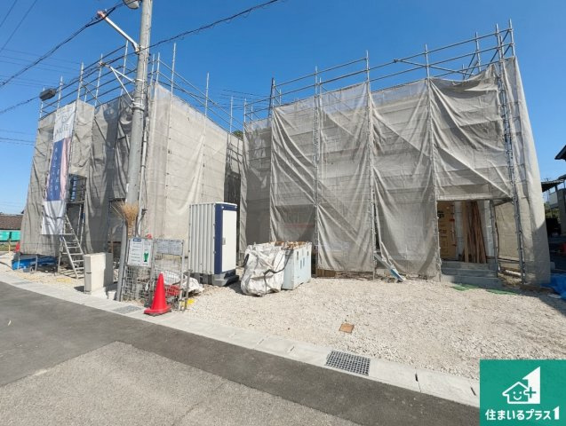 小野市片山町　第1期　新築一戸建ての外観|周辺は落ち着いた街並みの住宅地！子育てがしやすい住環境です！まだ未完成ですが、現地でしかわからない事もございます。是非一度ご覧ください。
