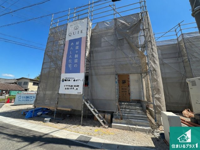 小野市片山町　第1期　新築一戸建ての外観|周辺は落ち着いた街並みの住宅地！子育てがしやすい住環境です！まだ未完成ですが、現地でしかわからない事もございます。是非一度ご覧ください。
