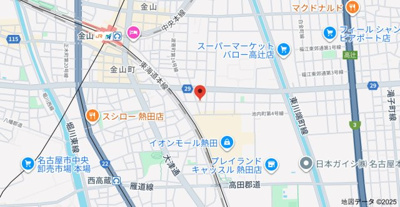 【地図】 | メイクスアート金山SOUTH