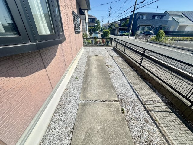 飯塚町谷一貸家住宅の駐車場