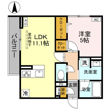 D-Gran 飯田町の間取り