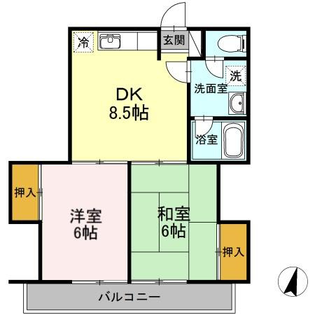 松本ビルの間取り