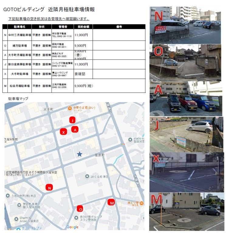 GOTOビルディングの地図