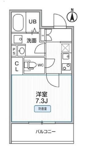 【間取り】 | THE PALMS MUSE 新江古田