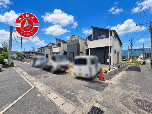 太宰府市通古賀6丁目第1-4棟（2号棟）の前面道路含む現地写真|見学の時間などお気軽にお問い合わせ下さい。