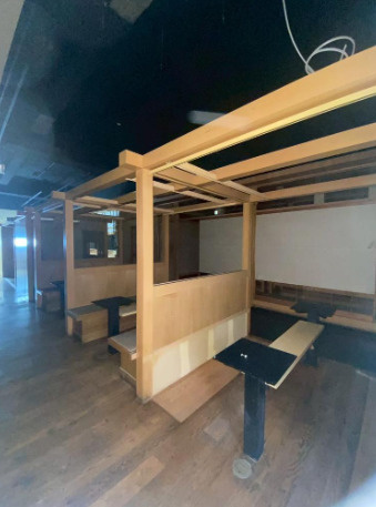 大阪市中央区南船場１丁目の店舗一部の内装