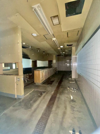 大阪市中央区南船場１丁目の店舗一部の内装