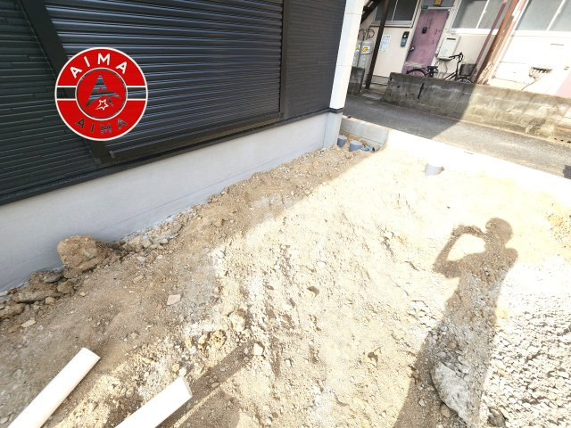 太宰府市通古賀6丁目第1-4棟（3号棟）の外観|お庭で自由な時間を過ごせます。