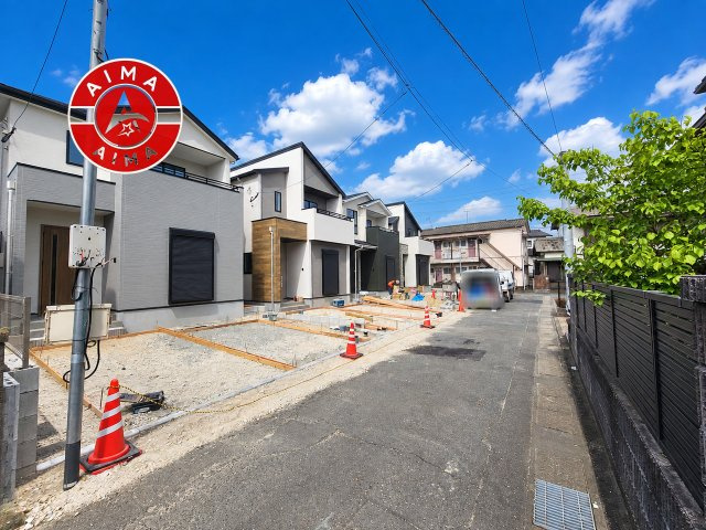 太宰府市通古賀6丁目第1-4棟（3号棟）の前面道路含む現地写真|見学の時間などお気軽にお問い合わせ下さい。