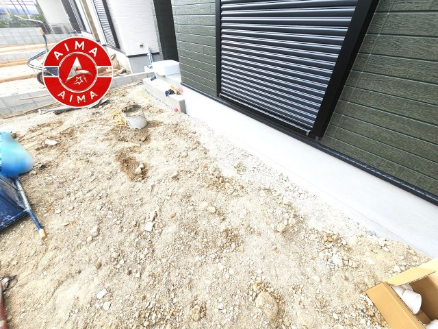 太宰府市通古賀6丁目第1-4棟（4号棟）の外観|お庭で自由な時間を過ごせます。