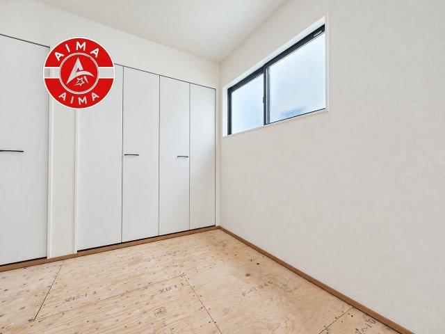 太宰府市通古賀6丁目第1-4棟（4号棟）の和室|将来的に、琉球畳を引きまして和室風にすることも可能です。