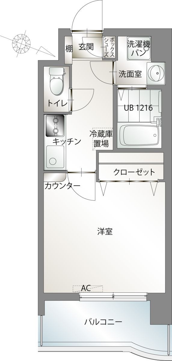 新品家具付きマンション赤坂28(KaGood福岡)