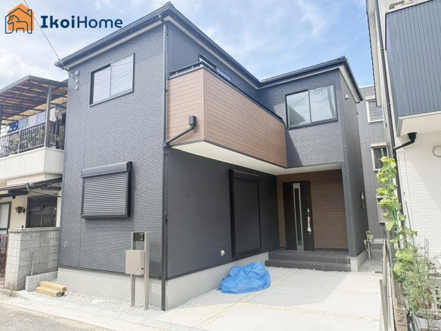 明石市材木町2期　全1棟　新築戸建のエントランス|【ホームページに現地動画掲載中】●年中無休：当日予約可●弊社は契約前に新築戸建の住宅診断が無料です！