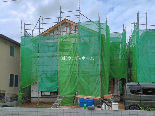 越谷市大道2期　新築一戸建て　1号棟の外観
