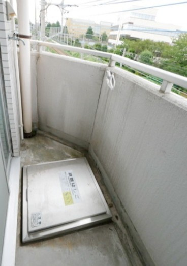 相模原市中央区共和２丁目の賃貸マンションのバルコニー