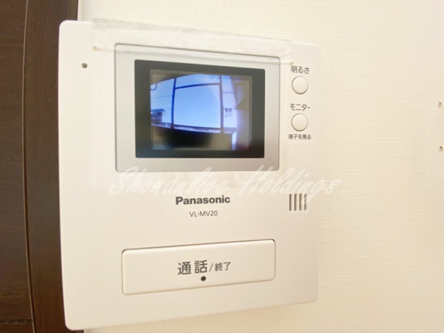 エアフォルク久里浜のセキュリティ|モニタ付インターホンで安心♪