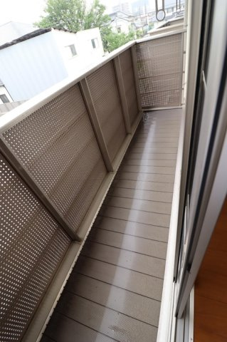 ステラ　B棟のバルコニー