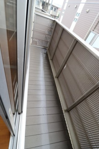 ステラ　B棟のバルコニー
