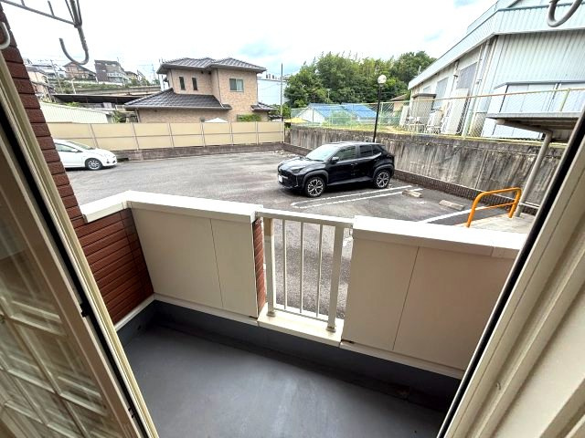 サンベリーズのバルコニー