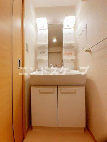 ファインステージＳの洗面所|高崎、前橋のお部屋探しはエンドスケープまで！お客様の理想お聞かせ下さい♪