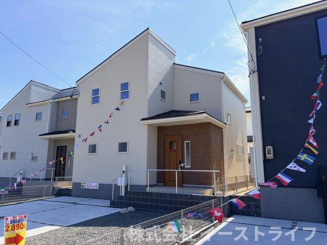 【新築戸建】　いわき市内郷御厩町4丁目第1　長期優良住宅の外観|3号棟北西側外観写真です